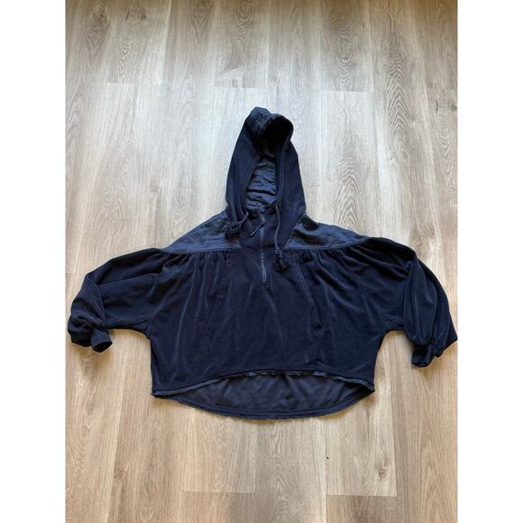 Free People Movement Let it Go Sweatshirt Blue, XSmall - Picture 1 of 6